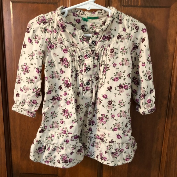 United Colors Of Benetton Other - Sweet floral ruffle dress